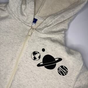 Old Navy Boys Space Hooded Sweatshirt - Size M (8)